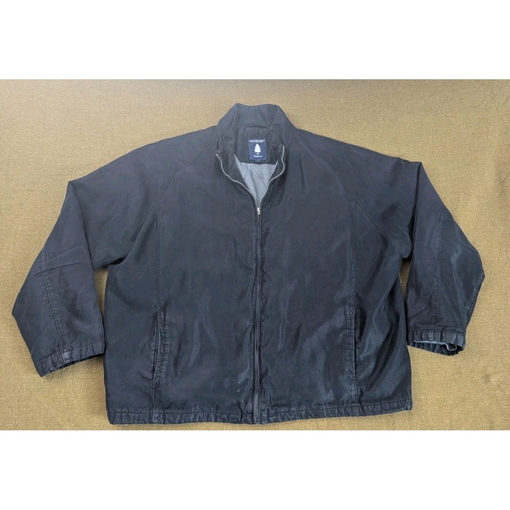 Roundtree & Yorke Outdoors Jacket Heavy Mens Black Size XXL